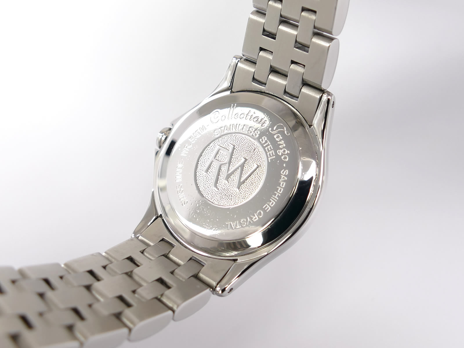 Raymond Weil Tango 5390 Stainless Steel case back