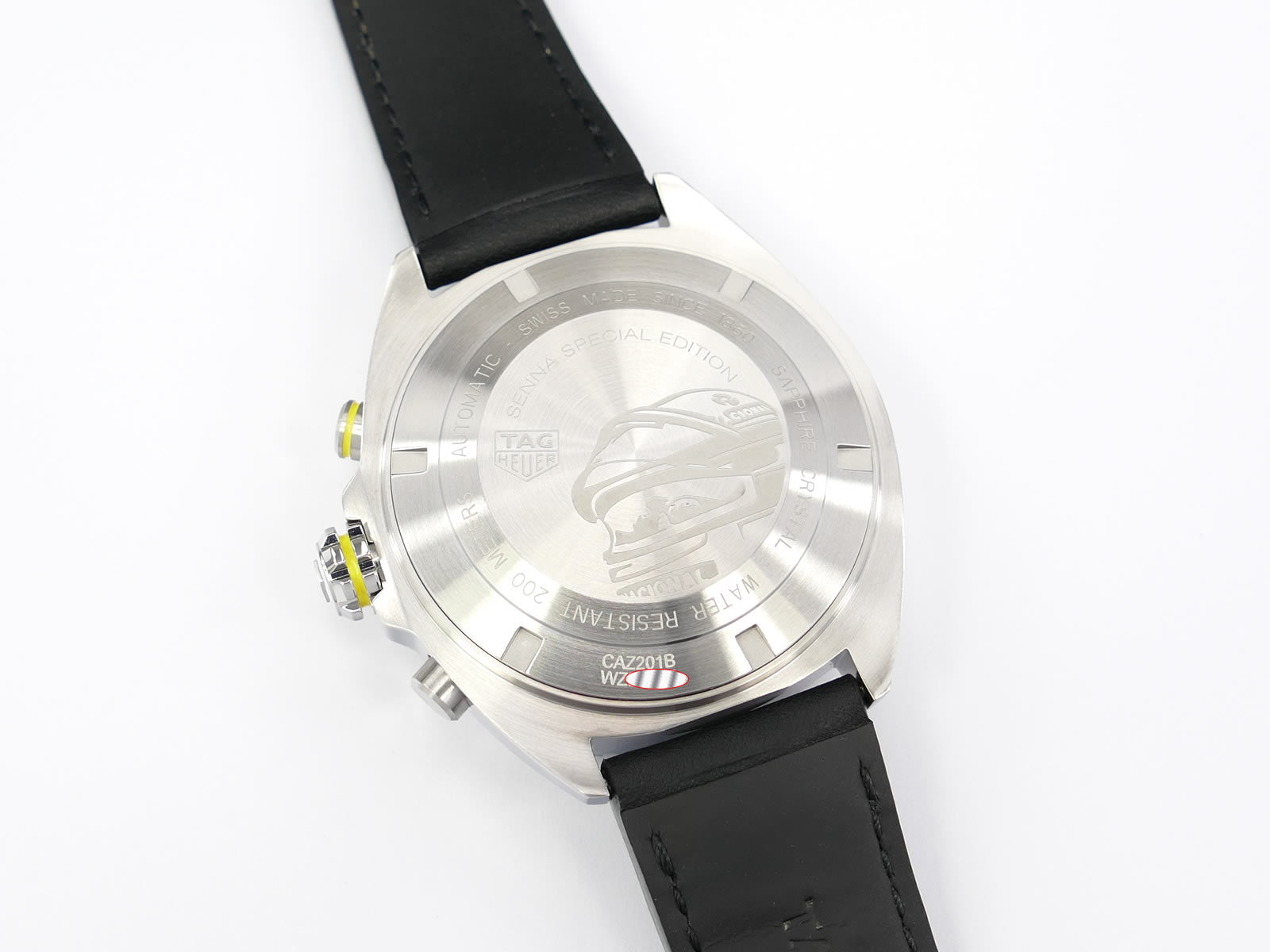 TAG Heuer Formula 1 Senna CAZ201B.FC6487 screw down case back