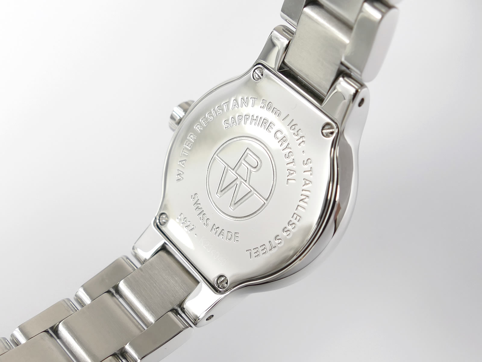 Raymond Weil Noemia 5927 stainless steel case back
