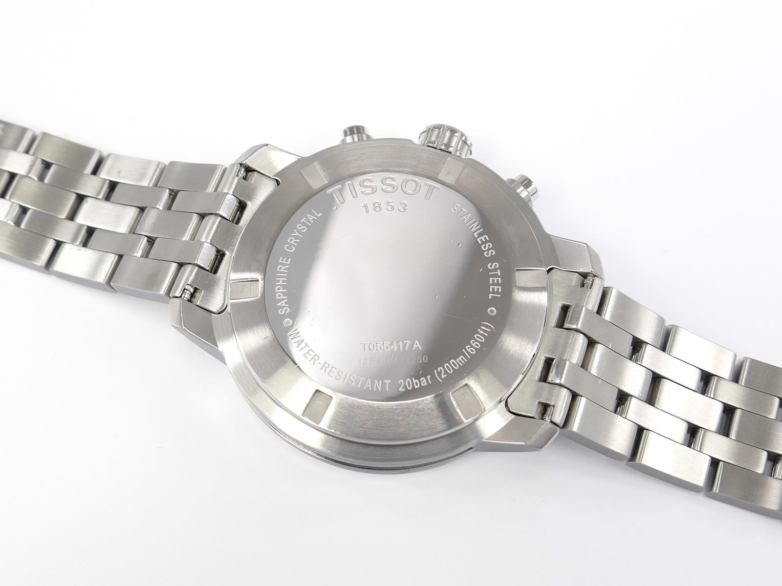 Tissot T-Sport PRC200 T055417A stainless steel screw down case back