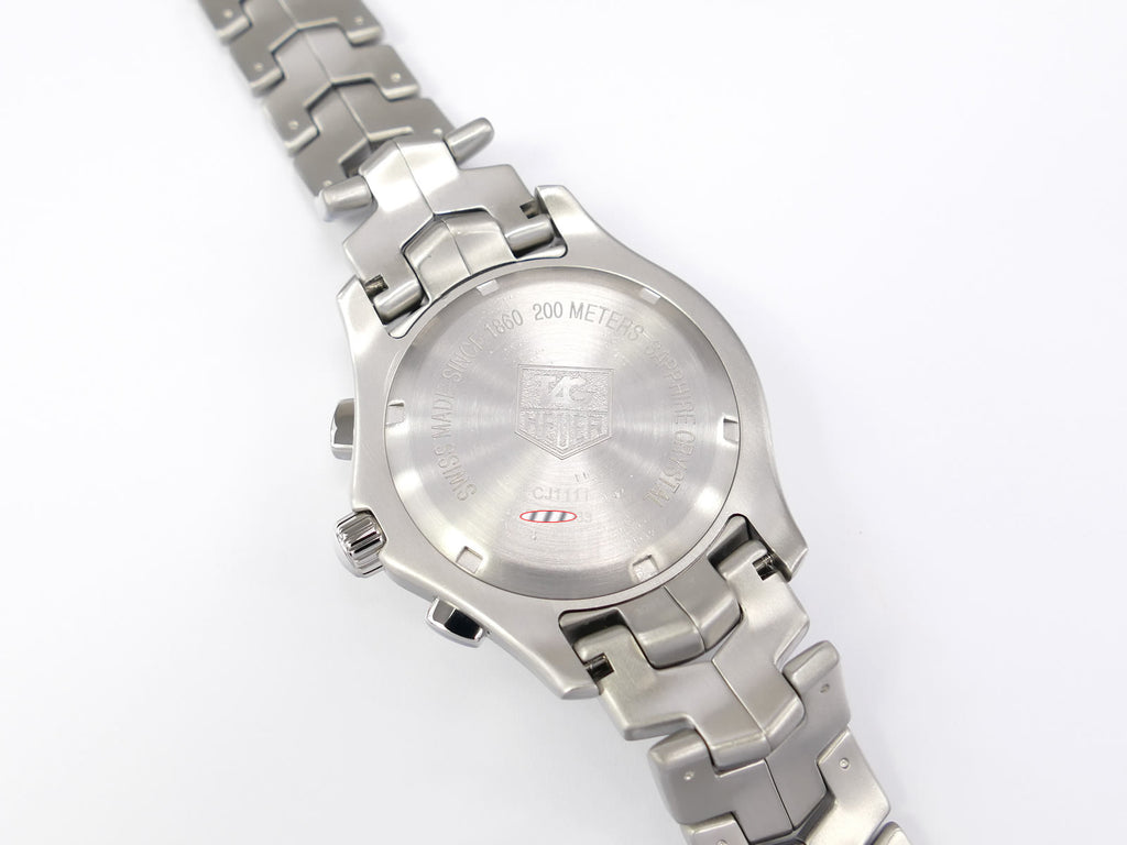 TAG Heuer Link CJ1111 stainless steel screw down case back