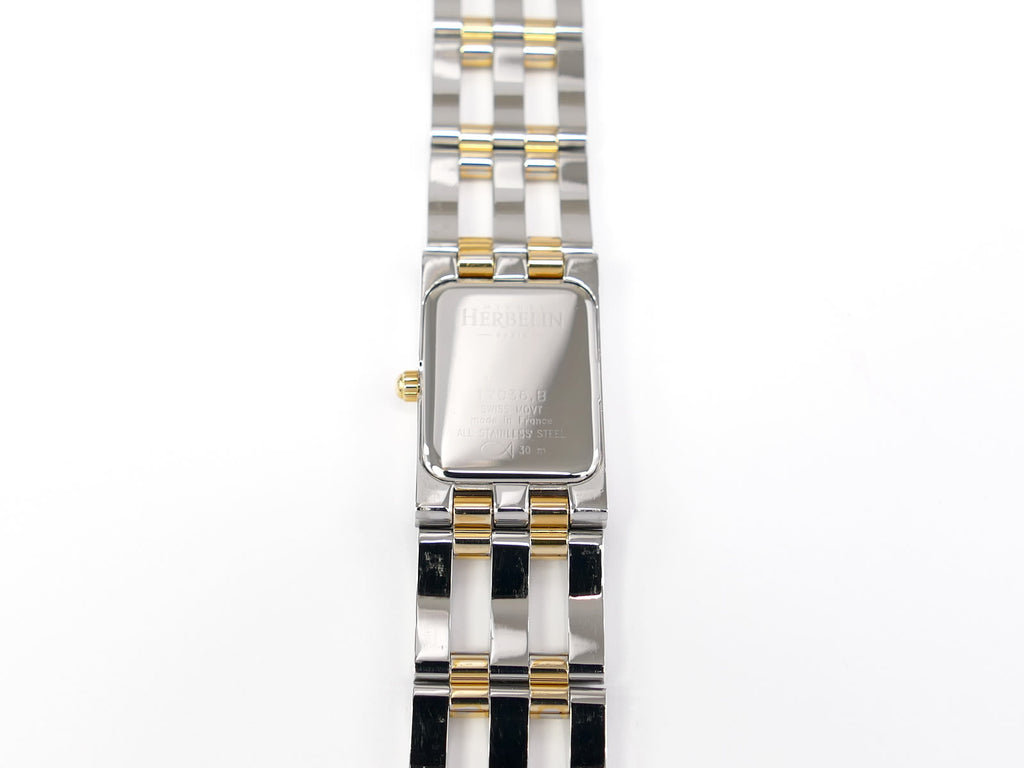 Michel Herbelin Newport Stainless Steel case back