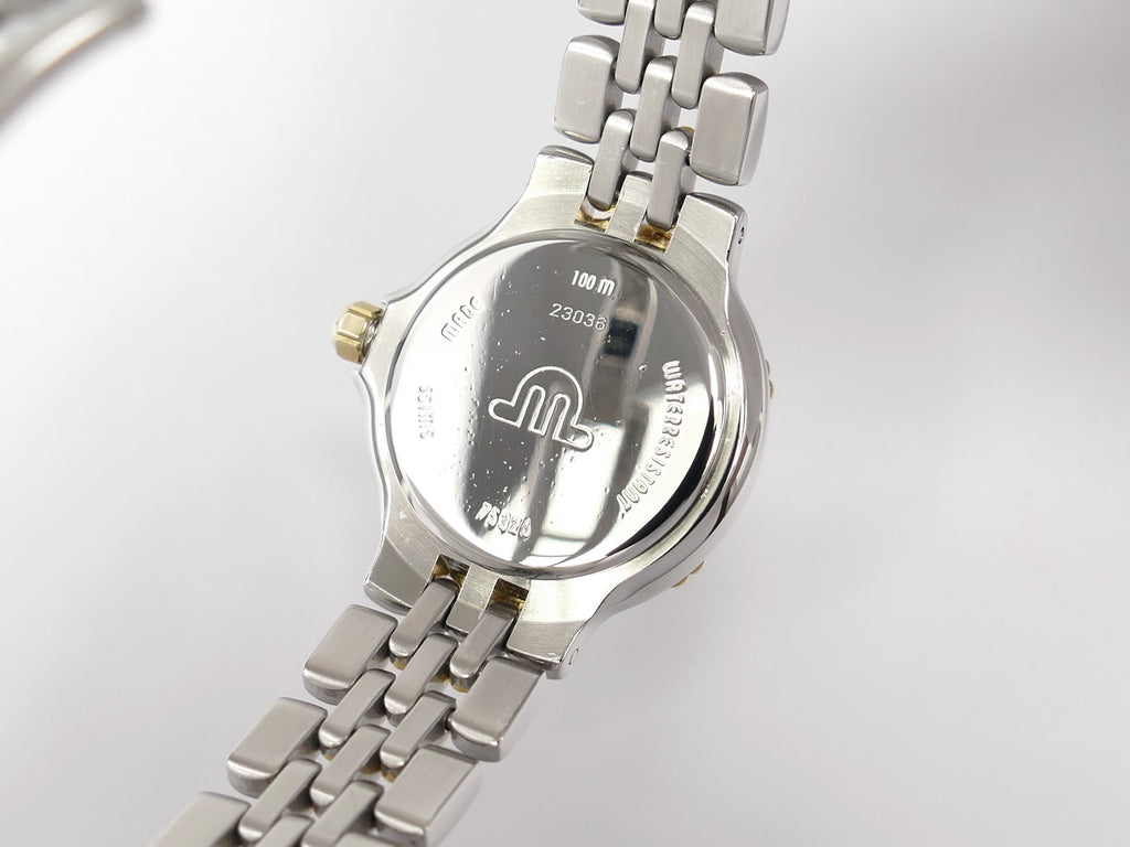 Maurice Lacroix Calypso Stainless Steel case back