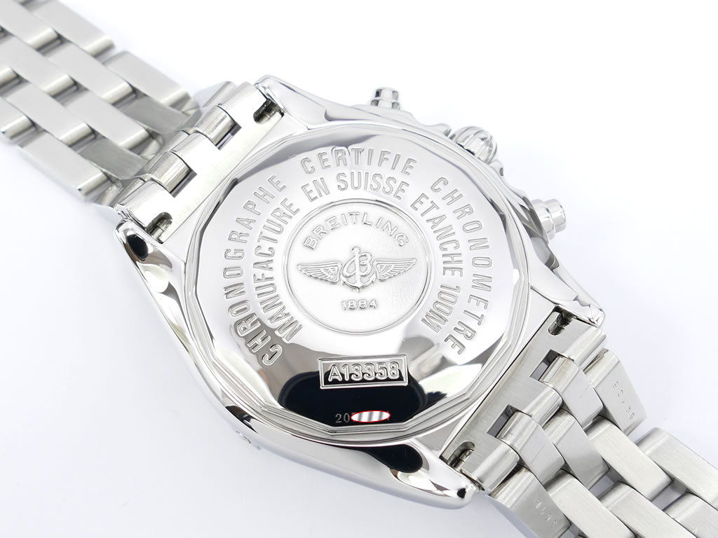 Breitling Chrono Cockpit A13358 case back