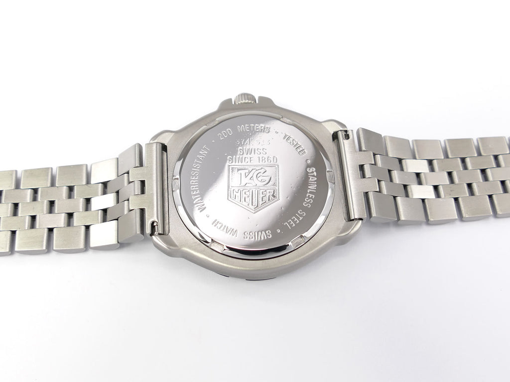 TAG Heuer Formula 1 374.513 stainless steel screw down case back