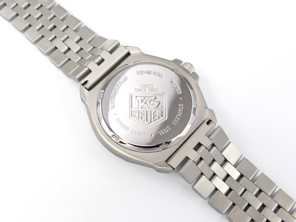 TAG Heuer Formula 1 370.513 stainless steel screw down case back