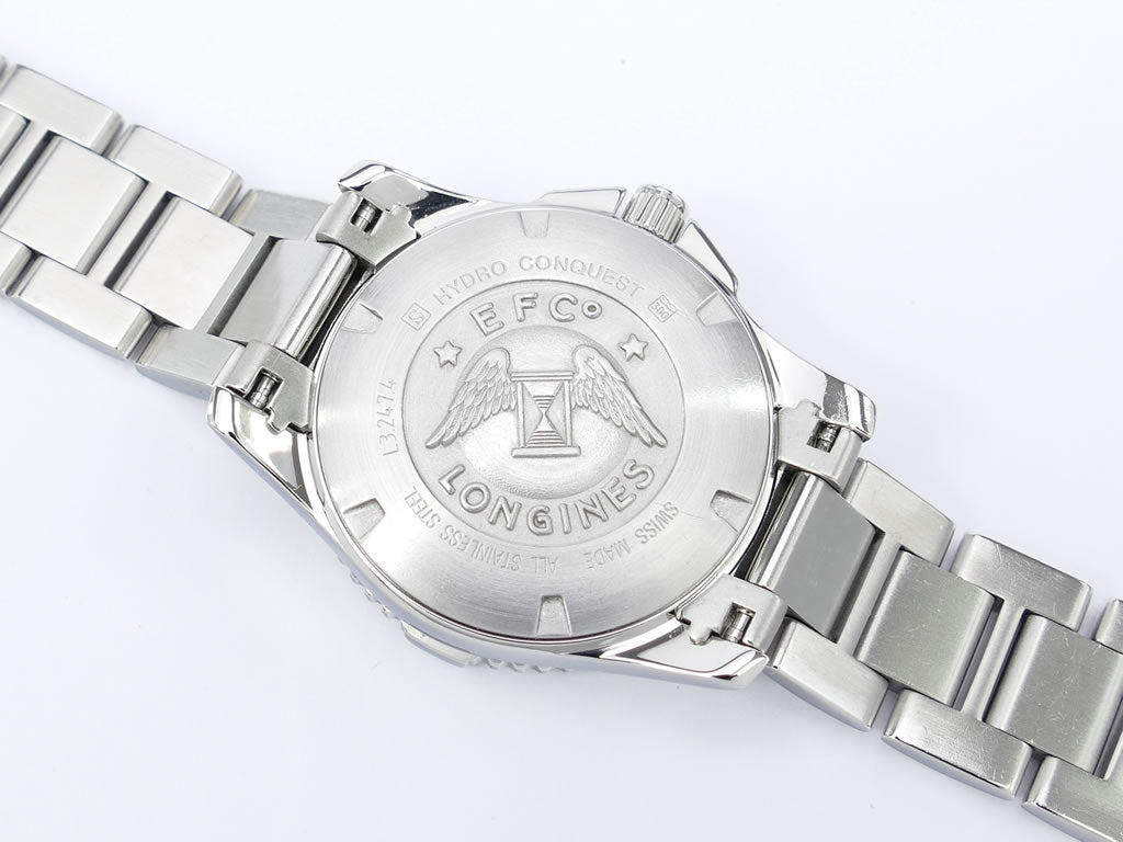 Longines HydroConquest L3.247.4 case back