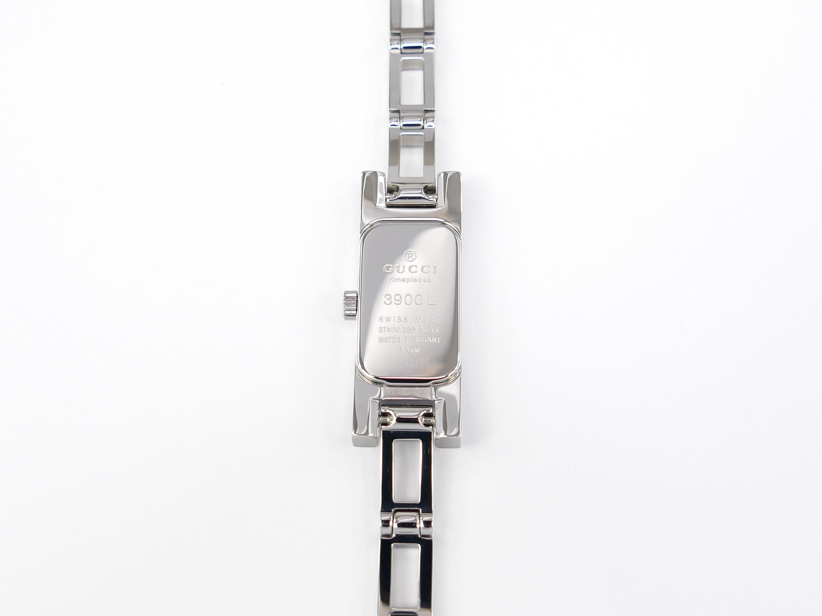 Gucci 3900L Stainless Steel case back