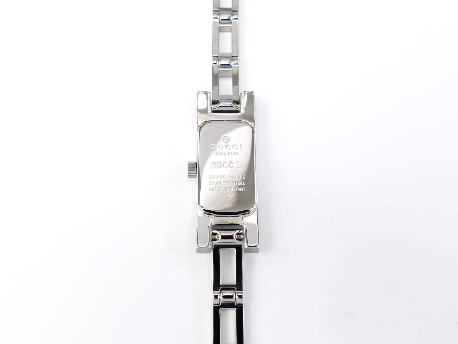 Gucci 3900L Stainless Steel case back