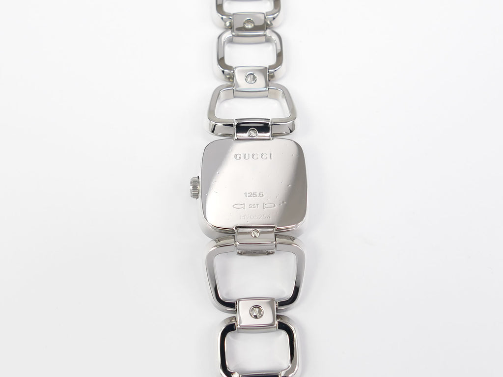 Gucci G Stainless Steel case back 125.5