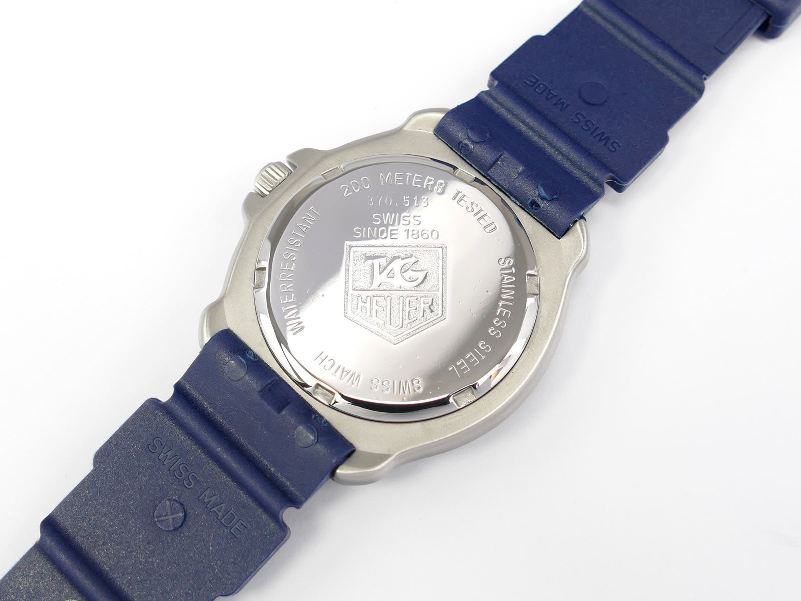 TAG Heuer Formula 1 370.513 stainless steel screw down case back