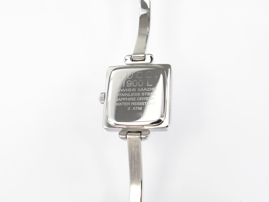 Gucci 1900L Stainless Steel case back