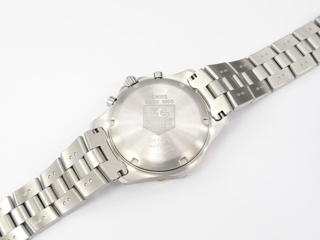 TAG Heuer 2000 Exclusive CN1151 stainless steel screw down case back