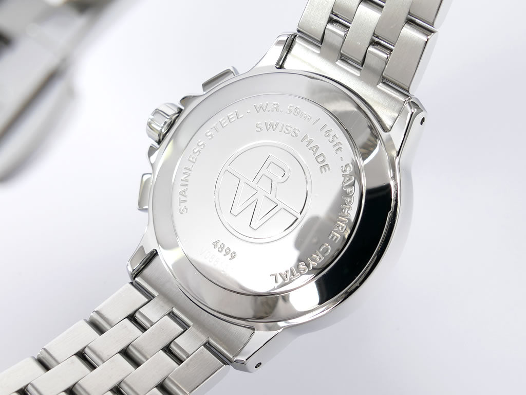 Raymond Weil Tango Chronograph 4899-ST-00668 case back