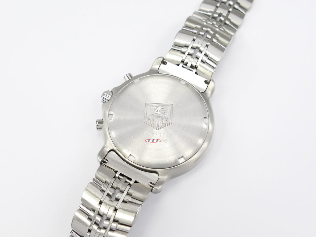 TAG Heuer 6000 CH1111-0 stainless steel screw down case back