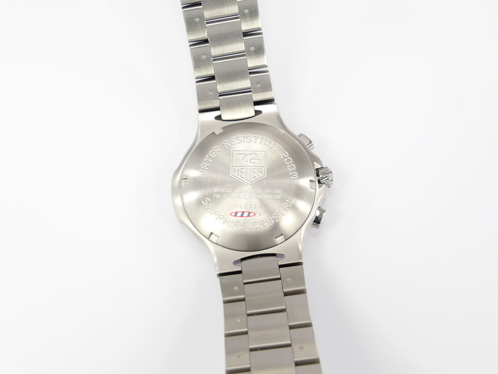 TAG Heuer Kirium F1 CL111A.BA0700 stainless steel screw down case back