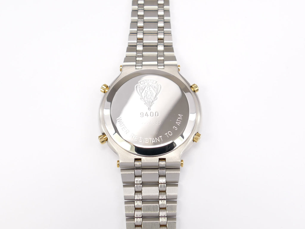 Gucci 9400 Stainless Steel case back