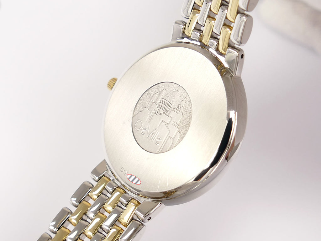 Omega De Ville 7220.23.00 stainless steel case back