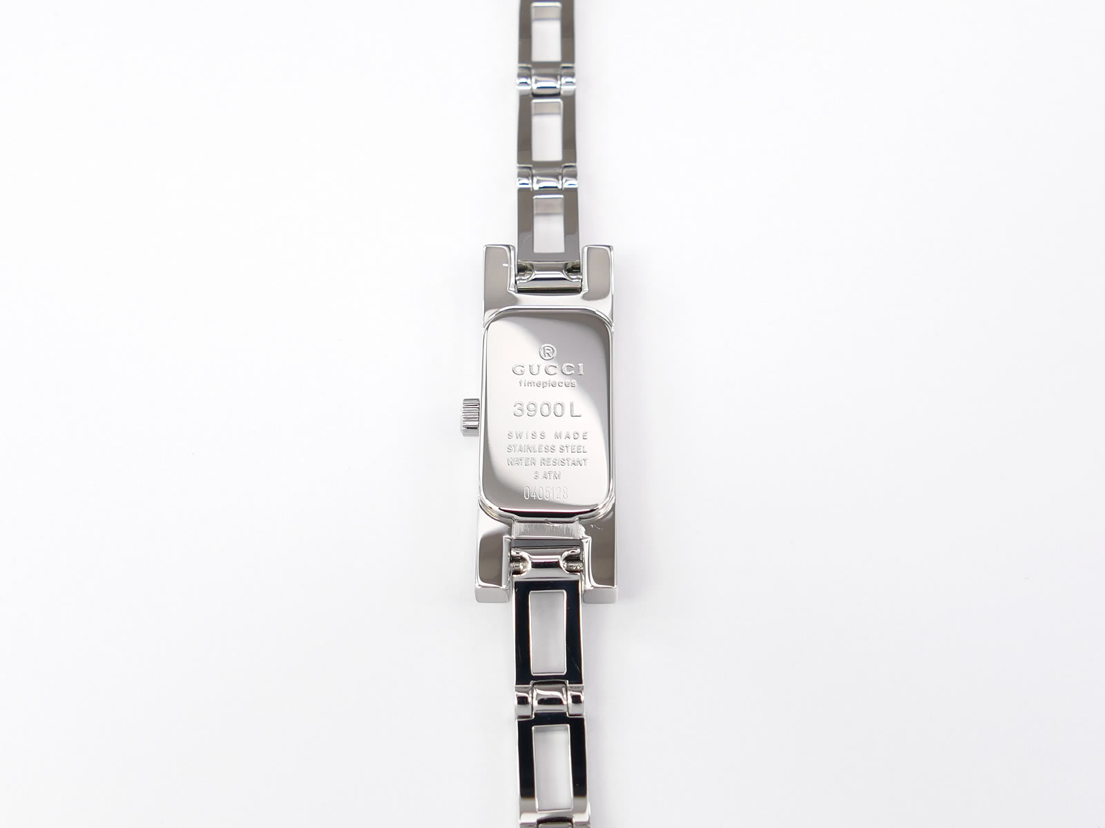 Gucci 3900L stainless steel case back