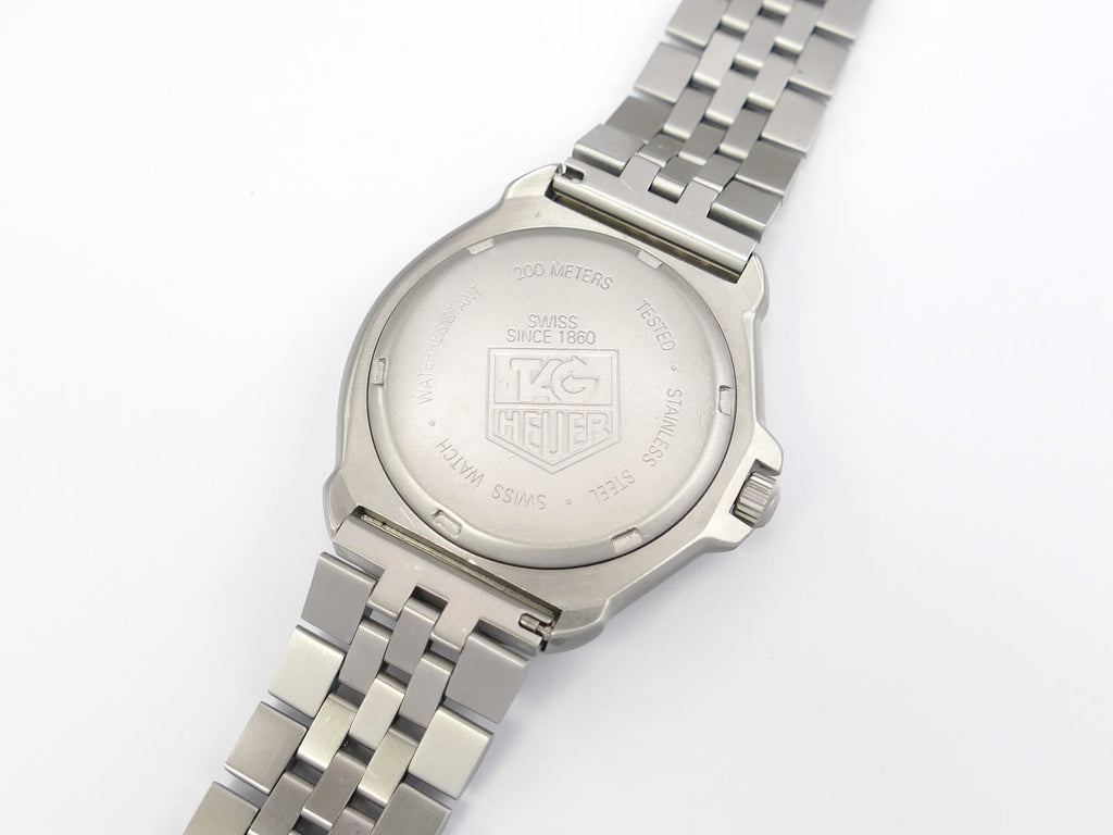 TAG Heuer Formula 1 375.513 stainless steel screw down case back