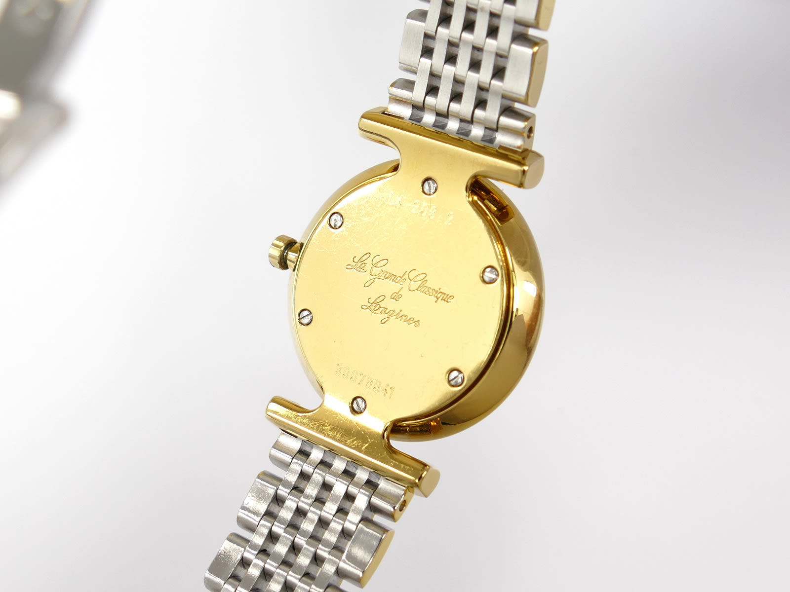Longines La Grande Classique L4.209.2 Gold PVD case back
