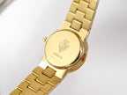 Gucci 3300L 18k Gold Plated case back