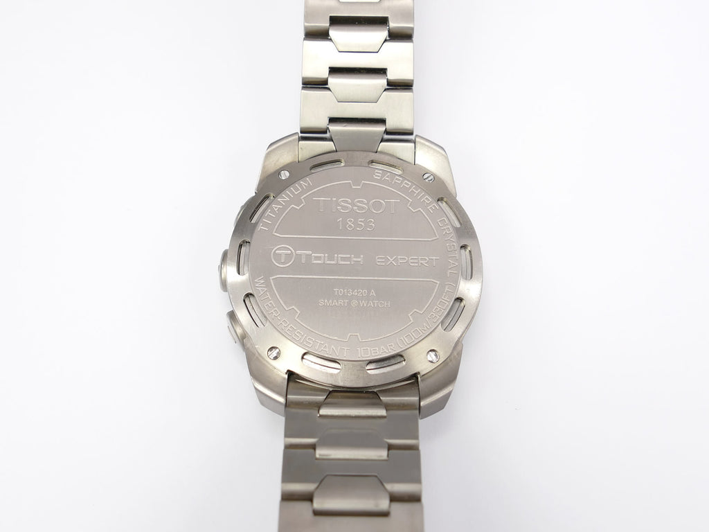 Tissot T-Touch Expert Titanium case back