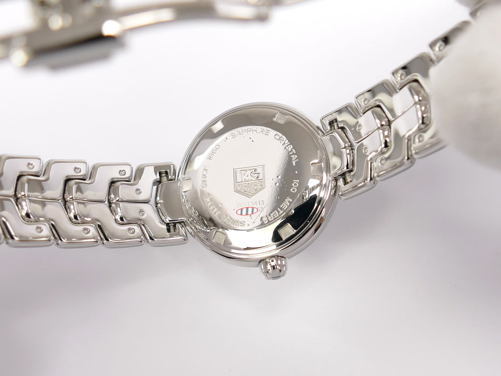 TAG Heuer Link WAT1413 stainless steel screw down case back