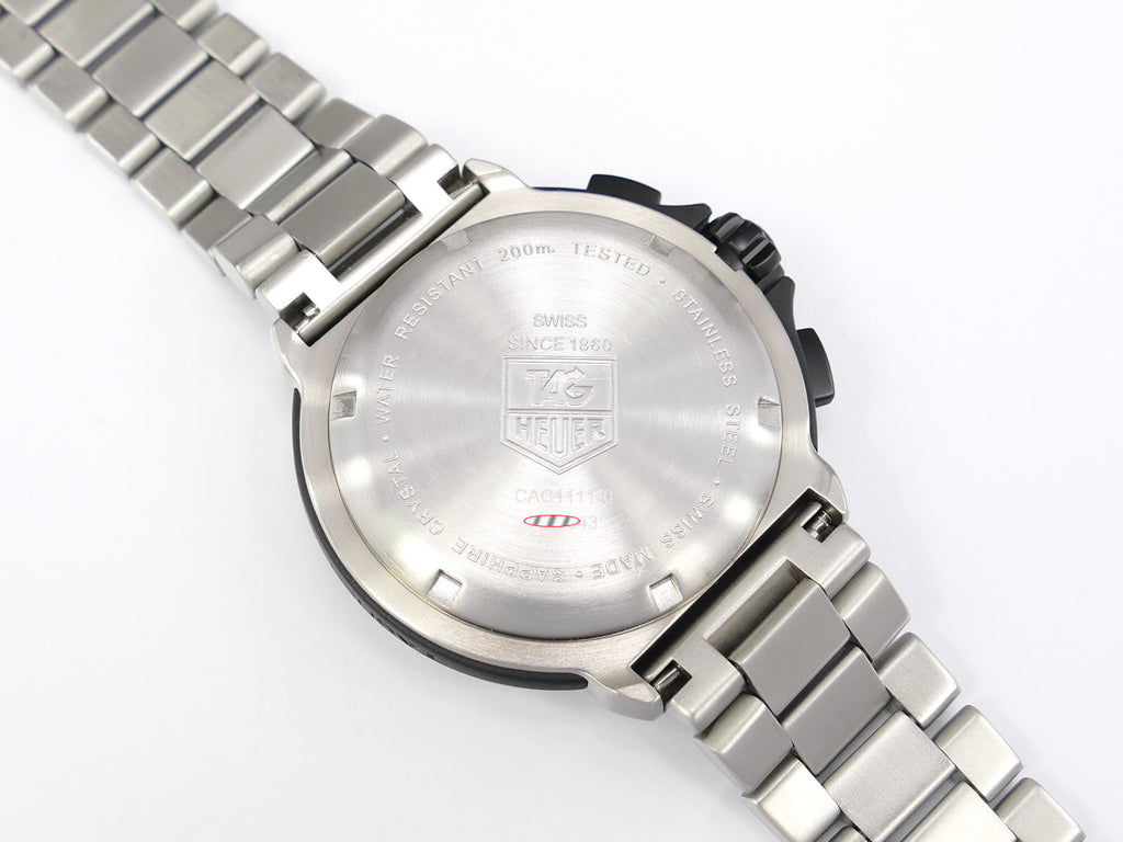 TAG Heuer Formula 1 CAC1111.BA0850 screw down case back