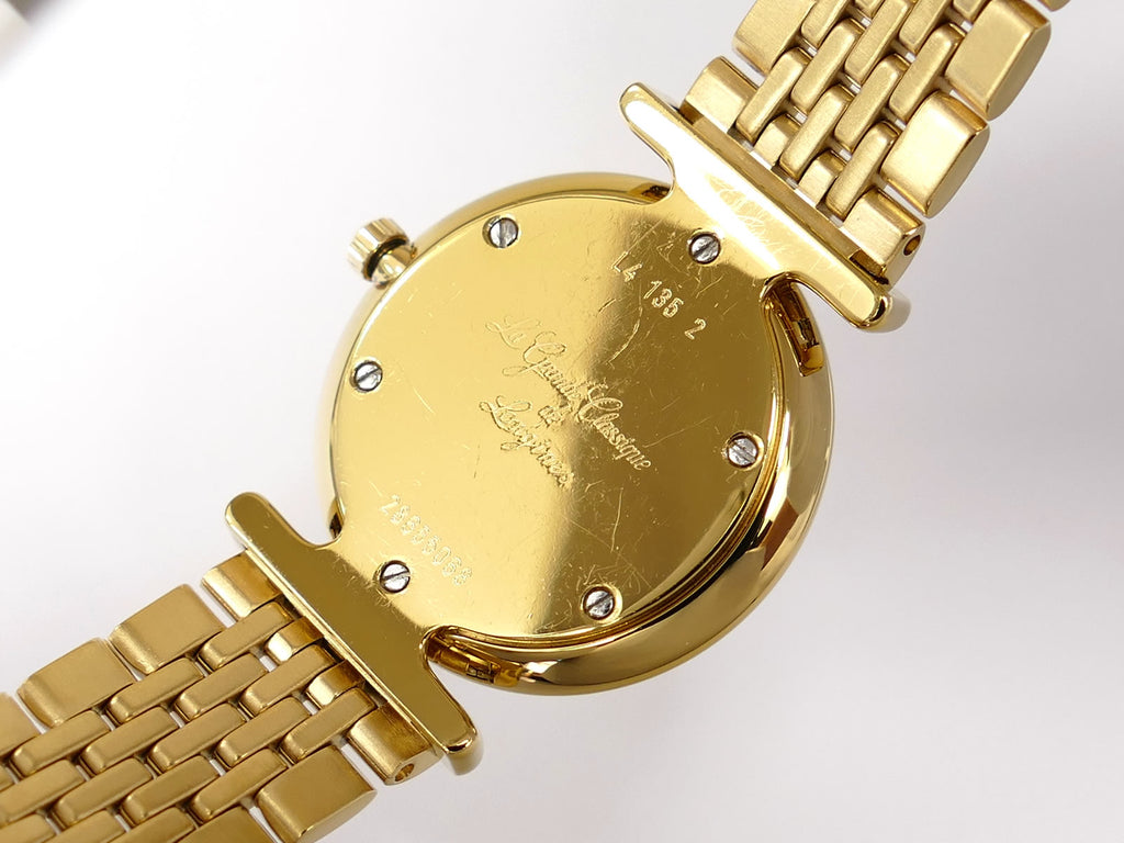 Longines La Grande Classique L4.135.2 Gold PVD case back