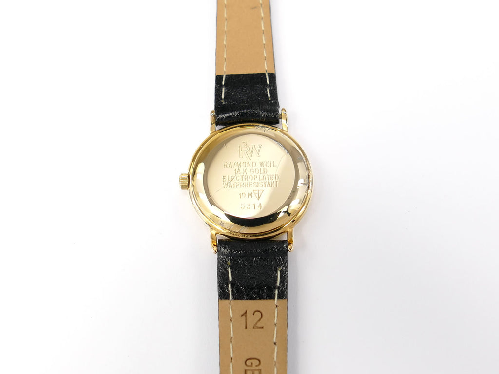 Raymond Weil Traditional 18k Gold case back 5314