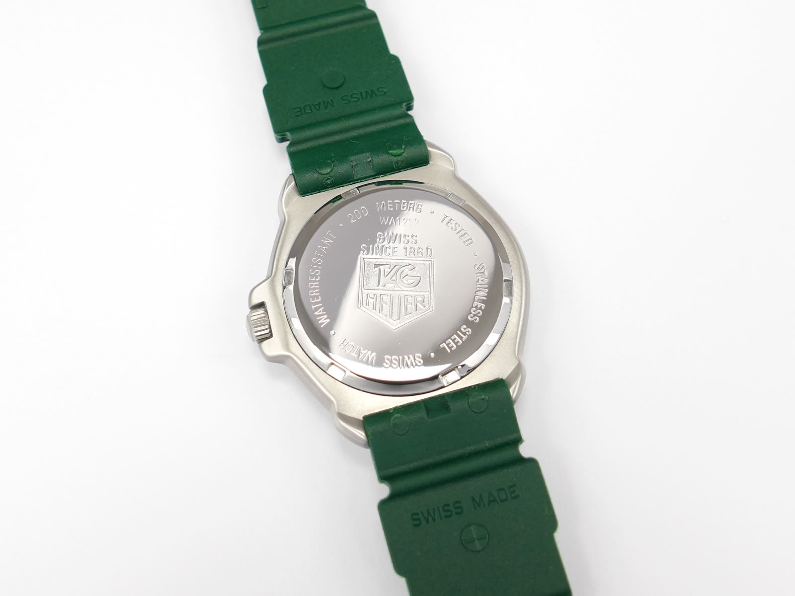 TAG Heuer Formula 1 WA1212 stainless steel screw down case back