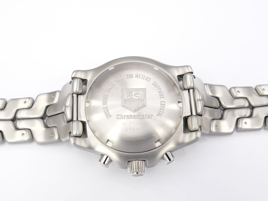 TAG Heuer Link CT5110.BA0550 stainless steel screw down case back