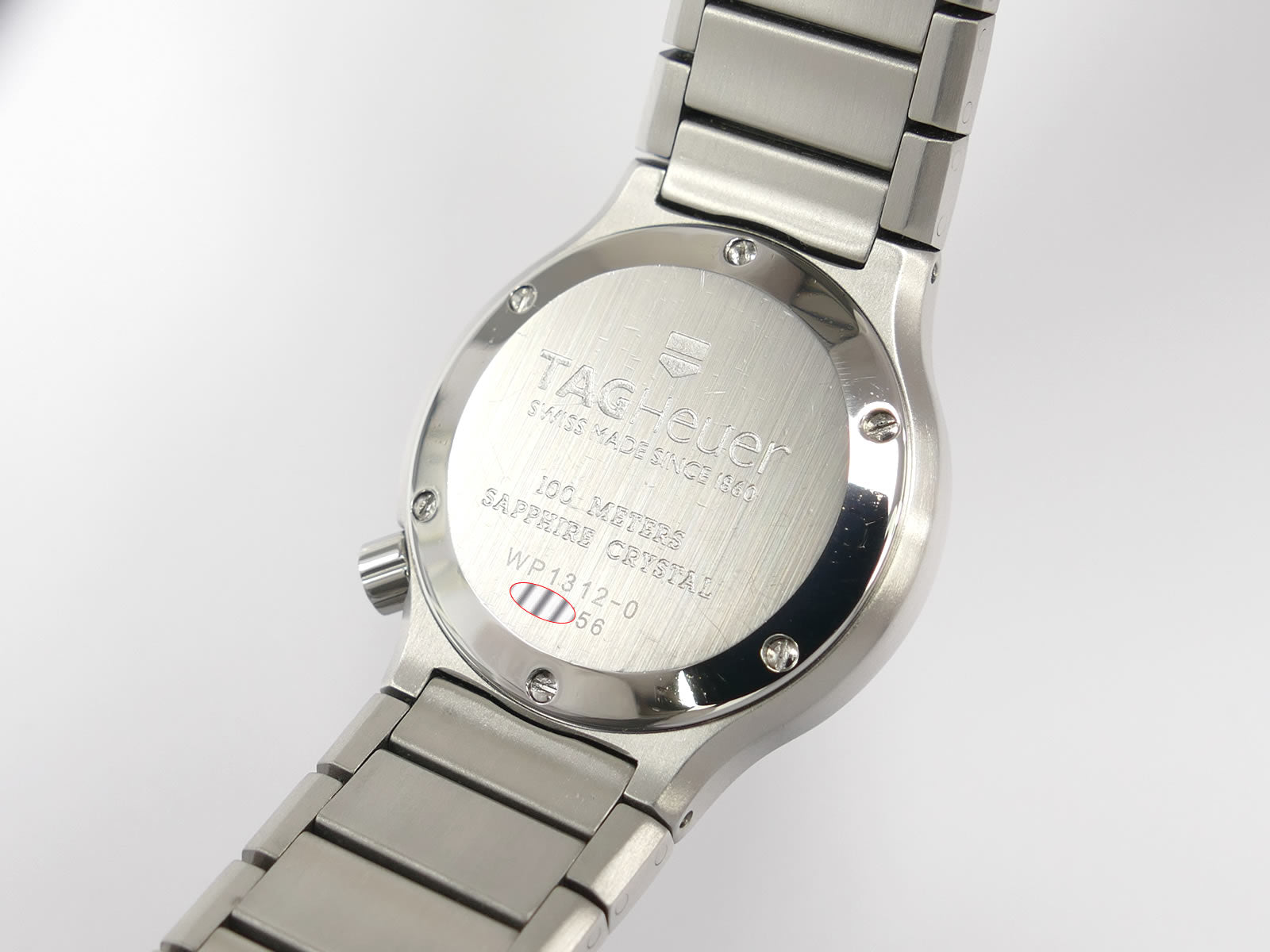 TAG Heuer Alter Ego WP1312-0 Stainless Steel case back