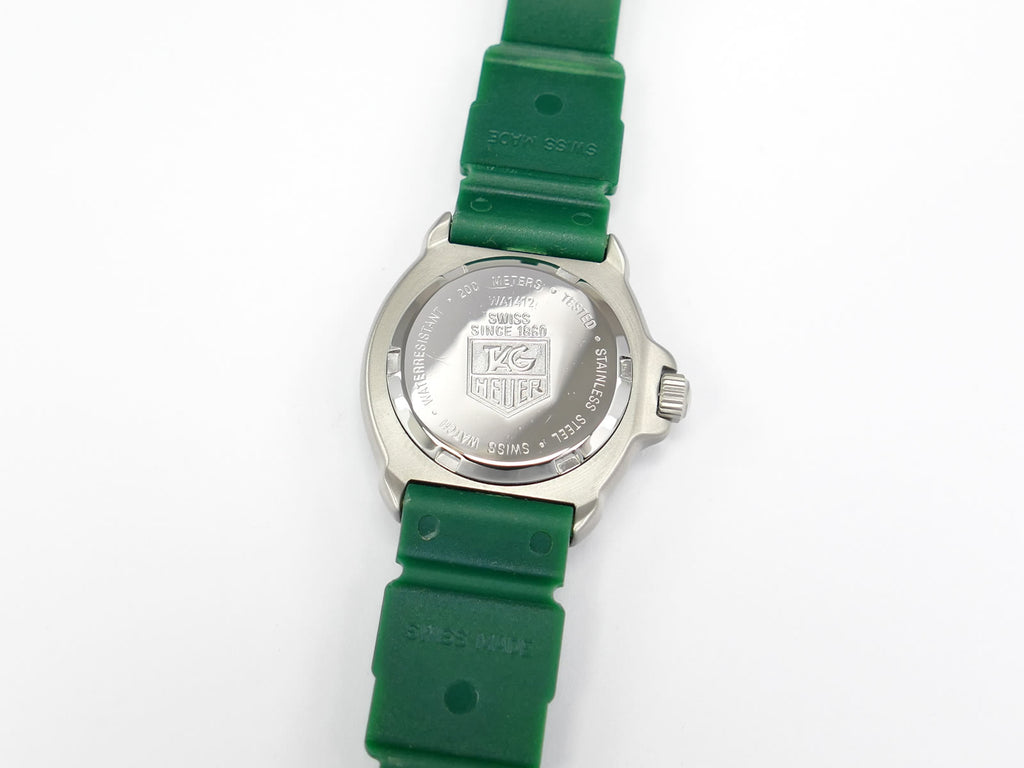 TAG Heuer Formula 1 WA1412 stainless steel screw down case back