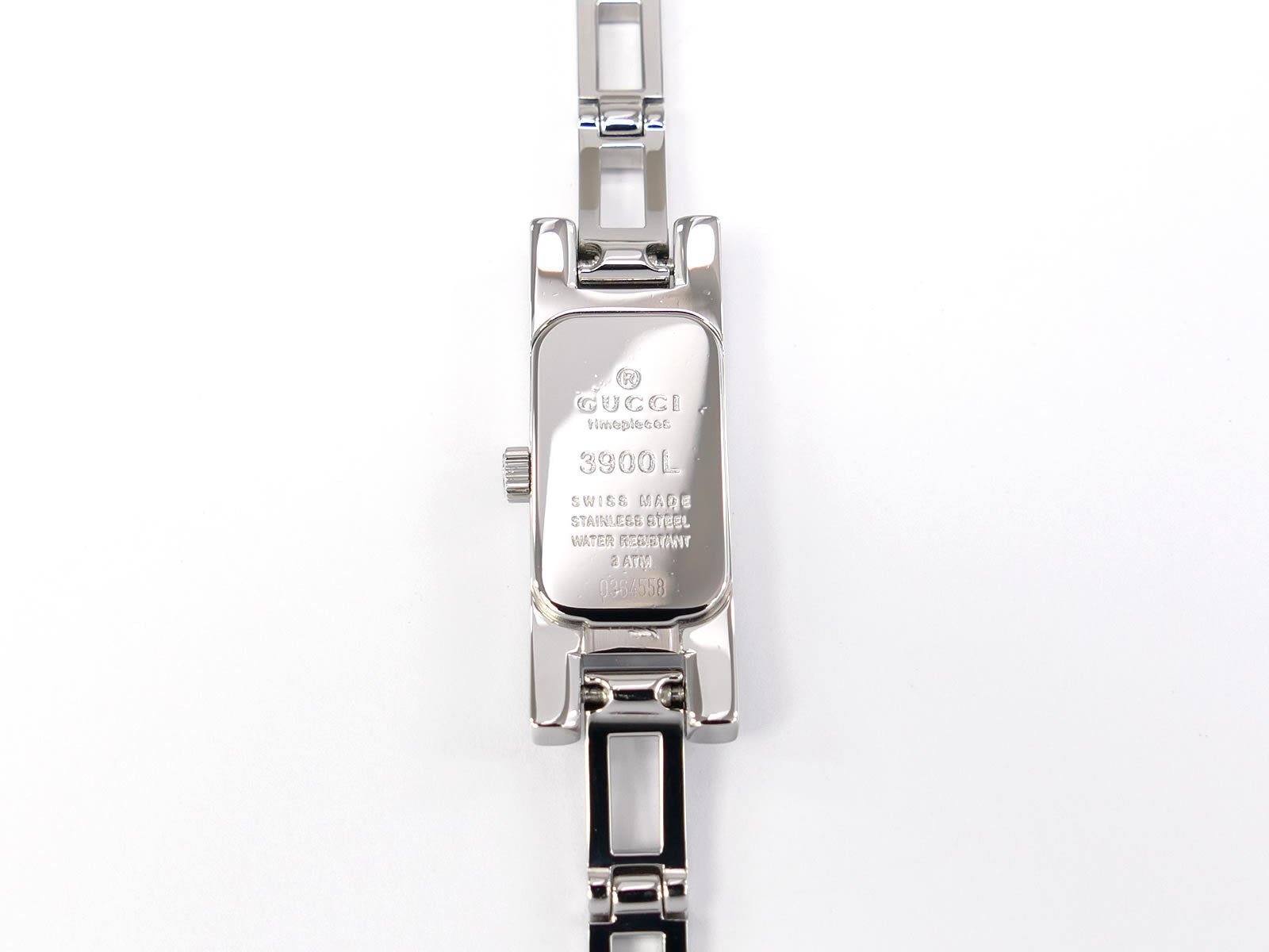 Gucci 3900L Stainless Steel case back