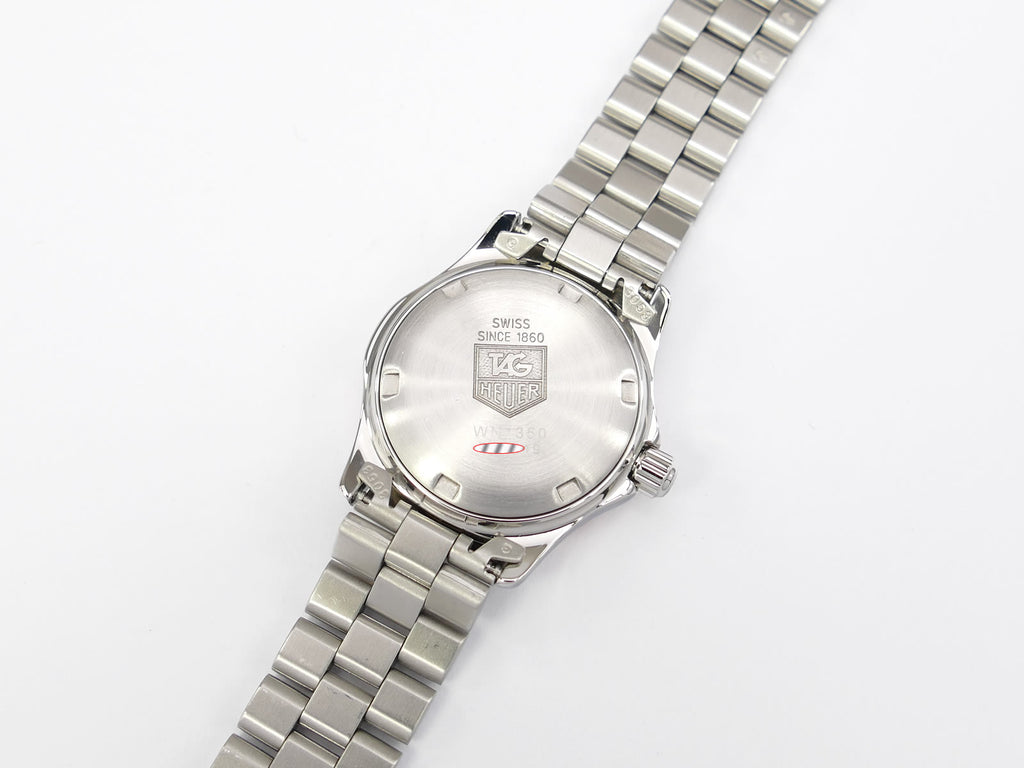 TAG Heuer 2000 Exclusive WN1350 stainless steel screw down case back