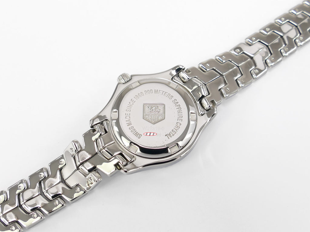TAG Heuer Link WJ1319-0 stainless steel screw down case back