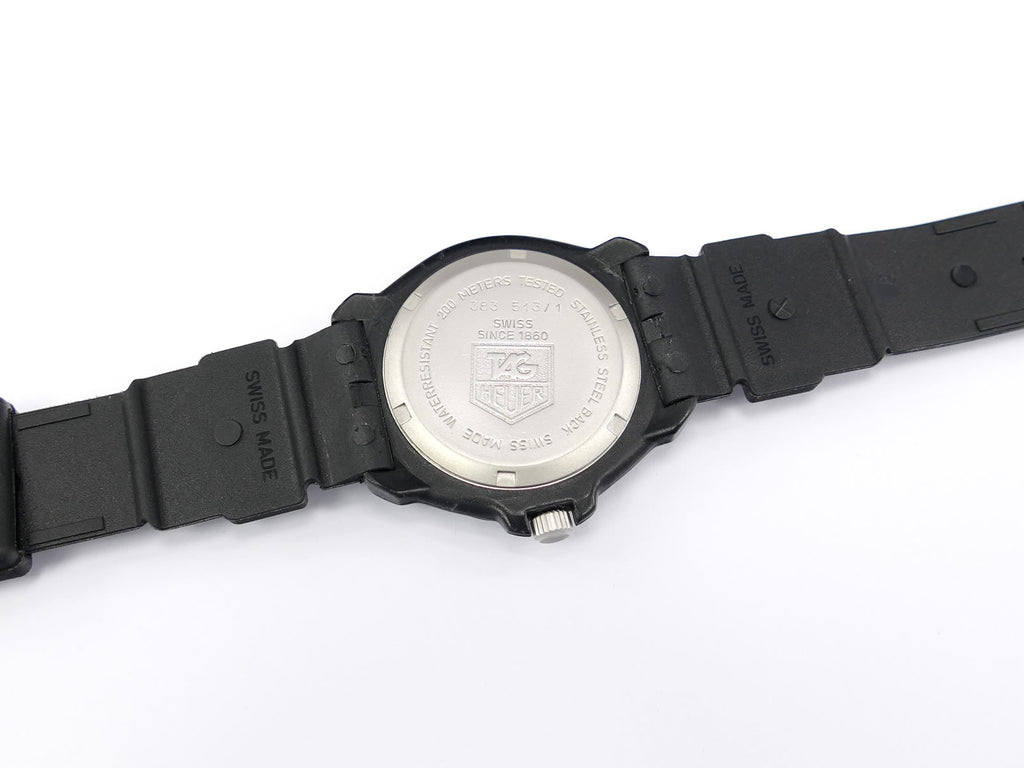 TAG Heuer Formula 1 383.513/1 stainless steel screw down case back