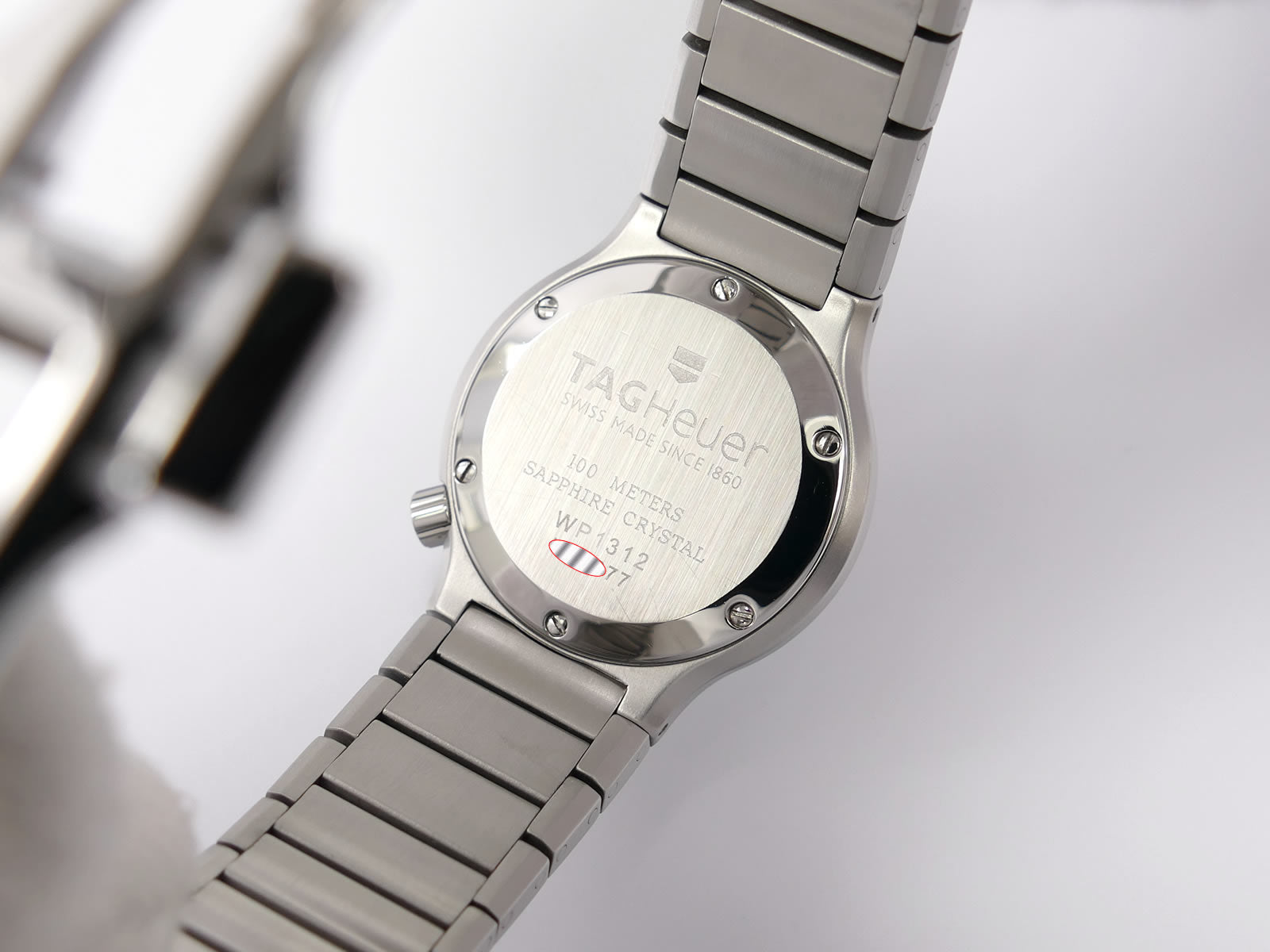TAG Heuer Alter Ego WP1312 Stainless Steel case back