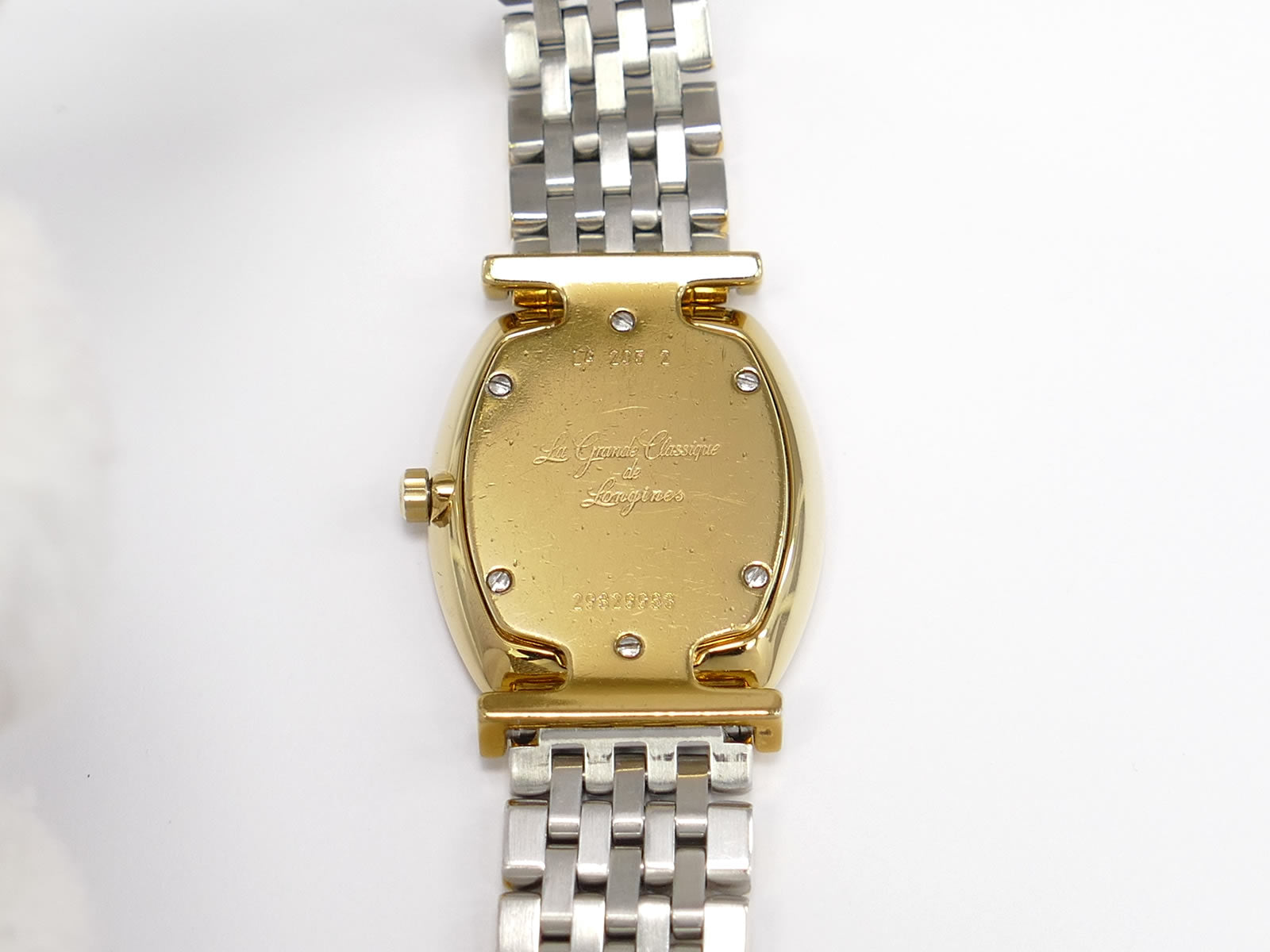 Longines La Grande Classique L4.205.2 gold pvd case back