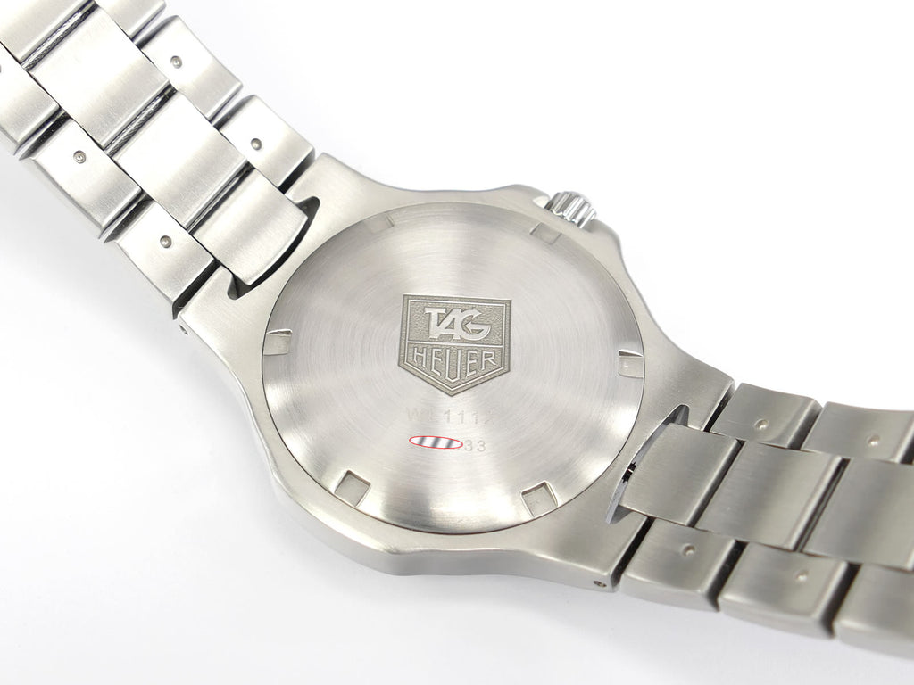 TAG Heuer Kirium WL1112 stainless steel screw down case back