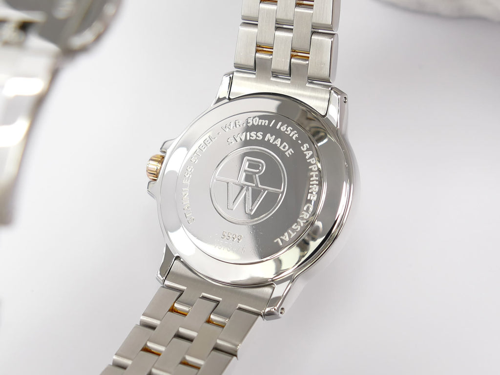 Raymond Weil Tango 5599 Stainless Steel case back