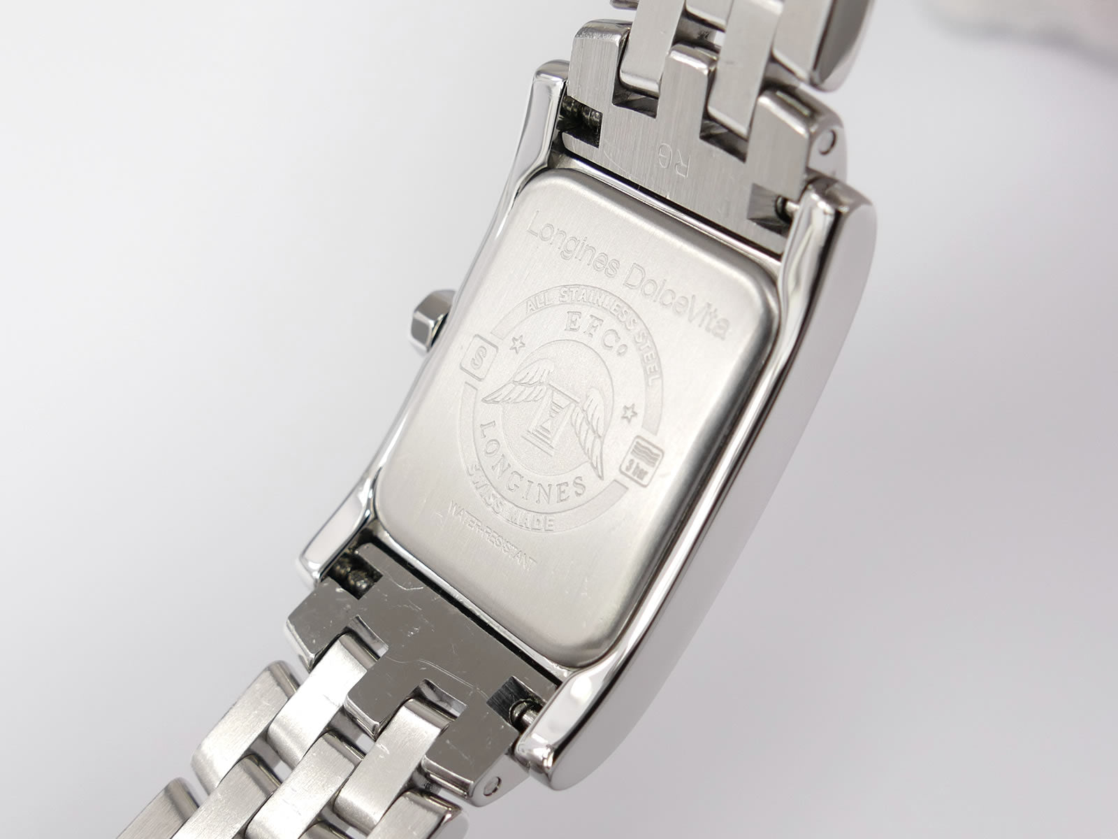 Longines DolceVita L5.155.4 Stainless Steel case back