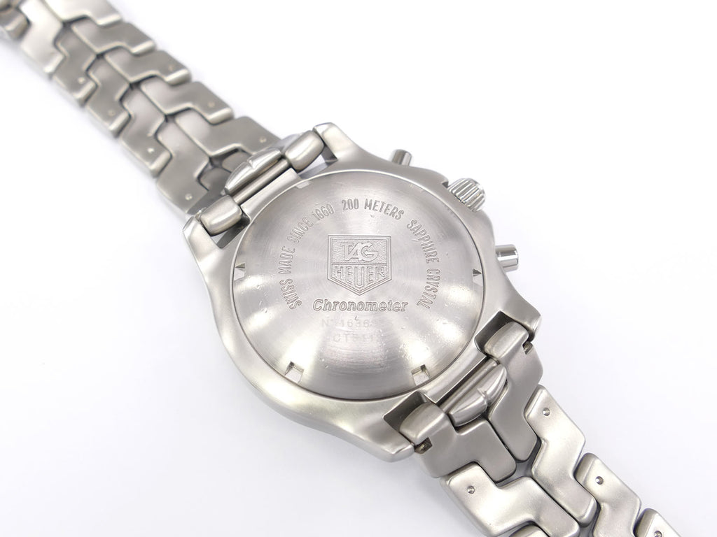 TAG Heuer Link CT5113 stainless steel screw down case back
