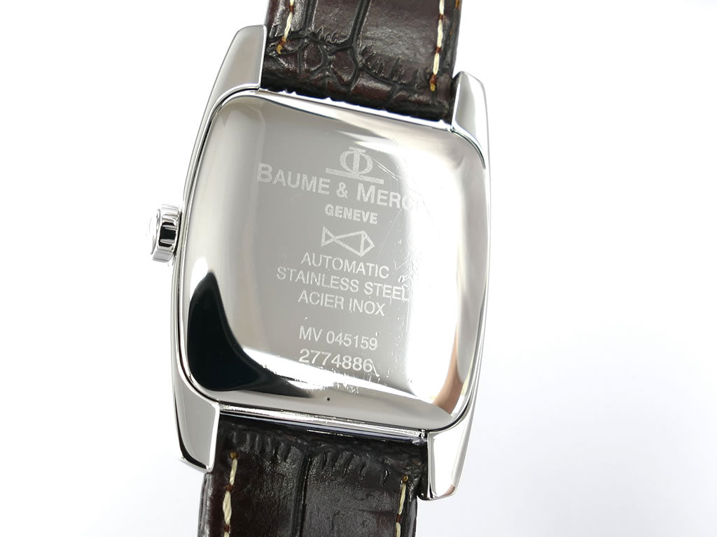Baume & Mercier Hampton MV045159 case back