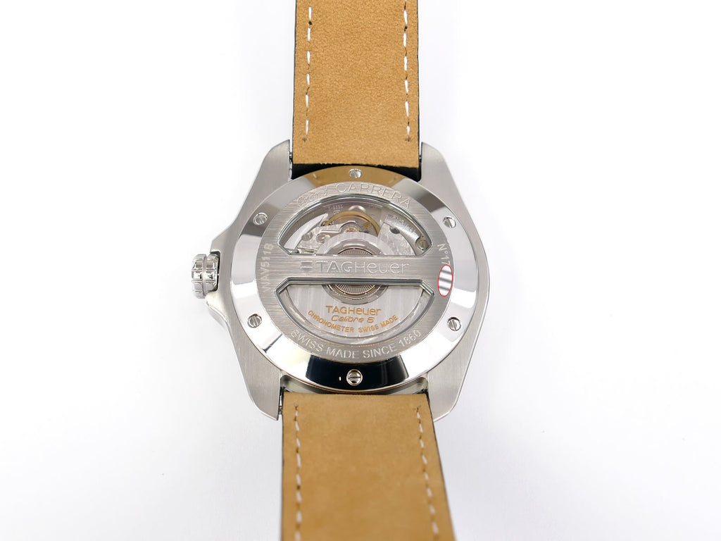 TAG Heuer Grand Carrera WAV511B exhibition case back