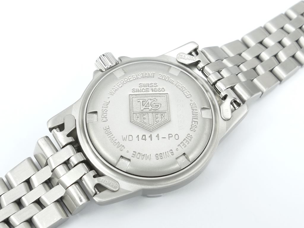 W*E様 TAG HEUER 腕時計　WF-1411-0 シルバー　グレー TAG Heuer 1500 Series WD1411-P0 Grey Granite Dial with Date
