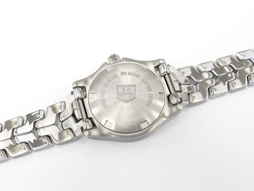 TAG Heuer Link WT1414 stainless steel screw down case back