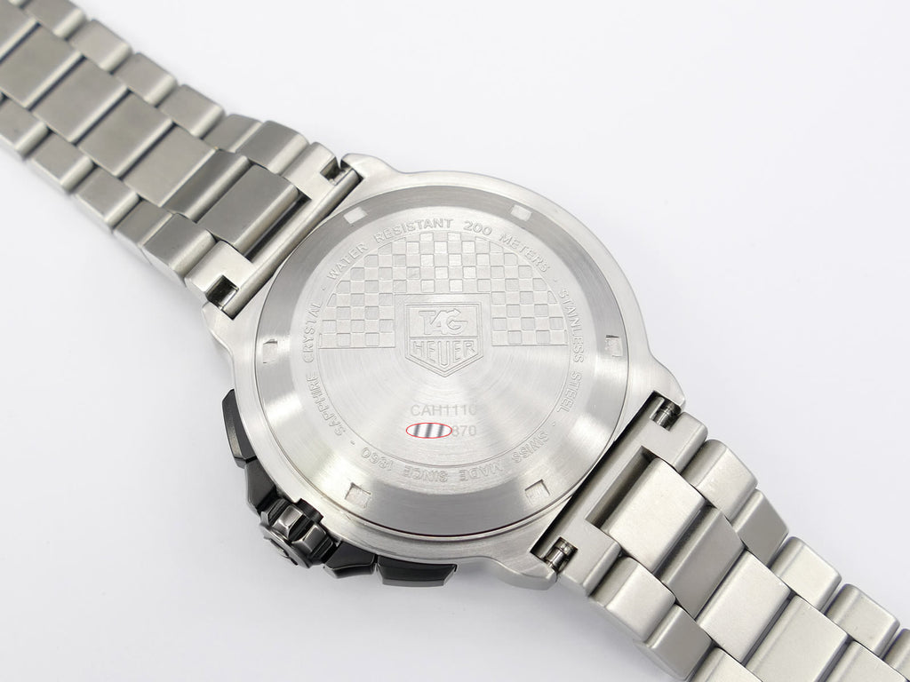 TAG Heuer Formula 1 CAH1110 stainless steel screw down case back